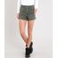 Short-de-Sarja-Feminino-Hot-Pant-Cintura-Alta-com-Corrente-Verde-Militar-9539061-Verde_Militar_1