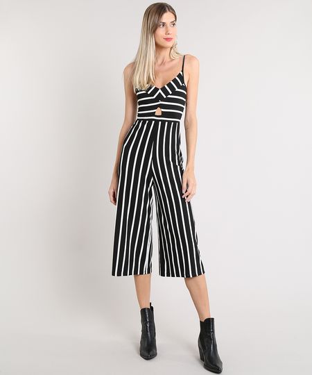 Macacao-Feminino-Pantacourt-Listrado-com-Vazado-Decote-V-Preto-9242944-Preto_1