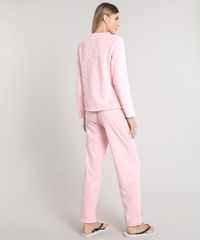 Pijama-de-Inverno-Feminino-Coelho-em-Fleece-Manga-Longa-Rosa-9371986-Rosa_2