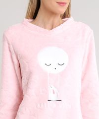 Pijama-de-Inverno-Feminino-Coelho-em-Fleece-Manga-Longa-Rosa-9371986-Rosa_3