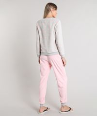 Pijama-de-Inverno-Feminino-Estampado-de-Coracao-em-Fleece-Manga-Longa-Cinza-9371914-Cinza_2