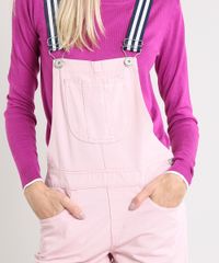 Jardineira-de-Sarja-Feminina-com-Alca-Listrada-Rosa-Claro-9540720-Rosa_Claro_4