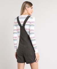 Jardineira-de-Sarja-Feminina-com-Botoes-Verde-Militar-9534874-Verde_Militar_2