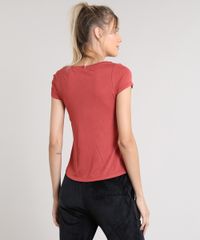 Blusa-Feminina-Basica-Manga-Curta-Decote-V-Laranja-Escuro-9528789-Laranja_Escuro_2