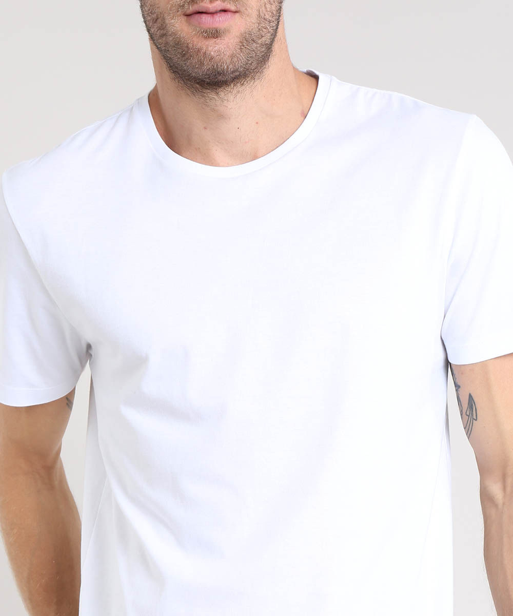 Camiseta-Masculina-Basica-Manga-Curta-Gola-Careca-Branca-8472740-Branco_4