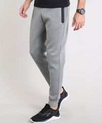 Calca-Masculina-Esportiva-Ace-em-Moletom-com-Bolsos-Cinza-Mescla-8856338-Cinza_Mescla_1