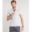 Polo-Masculina-Estampada-de-Folhagem-em-Piquet-Manga-Curta-Cinza-Mescla-Claro-9448685-Cinza_Mescla_Claro_1