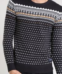 Sueter-Masculino-Estampado-Flor-de-Lis-em-Trico-Preto-9349171-Preto_4 Sueter-Masculino-Estampado-Flor-de-Lis-em-Trico-Preto-9349171-Preto_4