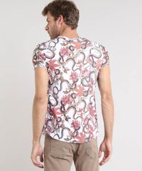 Camiseta-Masculina-Slim-Fit-Estampada-de-Cobra-Manga-Curta-Gola-Careca-Off-White-9388074-Off_White_2