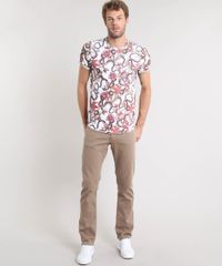Camiseta-Masculina-Slim-Fit-Estampada-de-Cobra-Manga-Curta-Gola-Careca-Off-White-9388074-Off_White_3