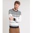 Sueter-Masculino-com-Estampa-Geometrica-em-Trico-Kaki-Claro-9349172-Kaki_Claro_1