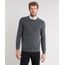 Sueter-Masculino-Slim-Fit-Texturizado-em-Trico-Cinza-Mescla-Escuro-9323974-Cinza_Mescla_Escuro_1