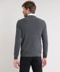 Sueter-Masculino-Slim-Fit-Texturizado-em-Trico-Cinza-Mescla-Escuro-9323974-Cinza_Mescla_Escuro_2 Sueter-Masculino-Slim-Fit-Texturizado-em-Trico-Cinza-Mescla-Escuro-9323974-Cinza_Mescla_Escuro_2