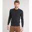 Sueter-Masculino-em-Trico-com-Recorte-em-Suede-Cinza-Mescla-Escuro-9327987-Cinza_Mescla_Escuro_1