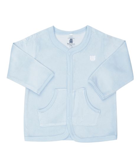 Cardigan-em-Plush-de-Algodao---Sustentavel-Azul-Claro-8319366-Azul_Claro_1