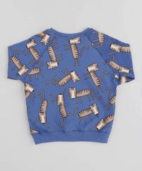 Blusao-Infantil-Estampado-de-Tigre-em-Moletom-Azul-9428692-Azul_2