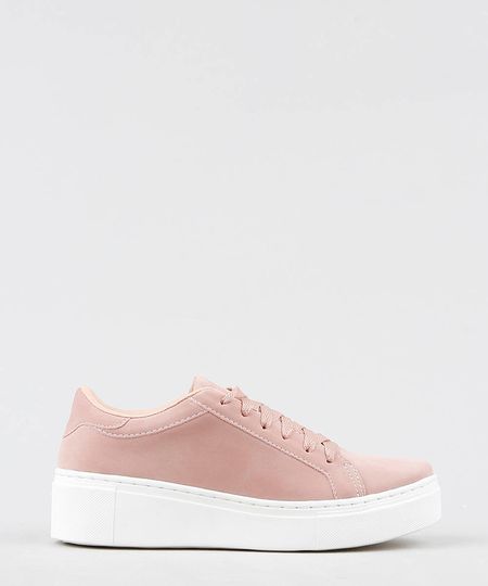 Tenis-Feminino-Flatform-em-Suede-Rose-9530819-Rose_1 Tenis-Feminino-Flatform-em-Suede-Rose-9530819-Rose_1