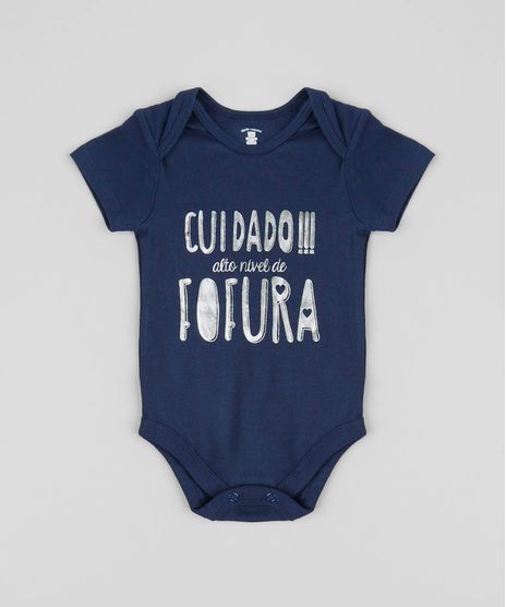 Body-Infantil--Alto-Nivel-de-Fofura--Manga-Curta-Decote-Redondo-Azul-Marinho-9208122-Azul_Marinho_1