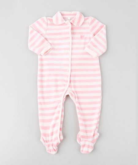 Macacao-Infantil-Listrado-em-Plush-Manga-Longa-Rosa-9195540-Rosa_1