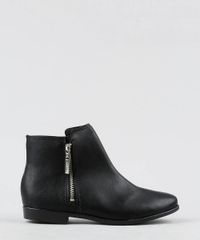 Bota-Feminina-Moleca-Cano-Baixo-com-Ziper-Preta-9517431-Preto_1