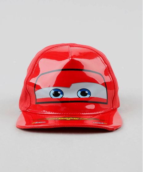 Bone-Infantil-Aba-Reta-Relampago-McQueen-Carros-com-Vinil-Vermelho-9465673-Vermelho_1