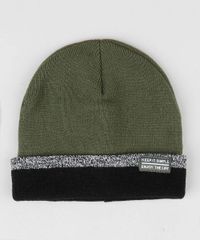 Gorro-Infantil-em-Trico-Barra-Dobrada-Verde-Militar-9360561-Verde_Militar_1