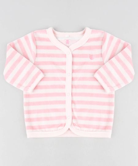 Cardigan-Infantil-Listrado-em-Plush-Rose-1-9195538-Rose_1_1