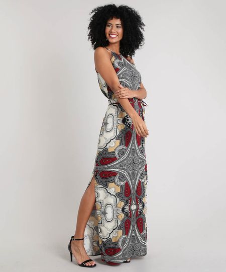 Vestido-Feminino-Longo-Estampado-Arabesco-com-Fenda-Preto-9465384-Preto_1