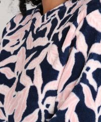 Pijama-Feminino-em-Plush-Estampado-de-Folhagem-Rosa-Claro-9371916-Rosa_Claro_3