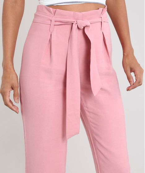 calça rosa bebe