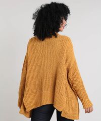 Capa-Feminina-Assimetrica-em-Trico-Amarelo-Escuro-9362504-Amarelo_Escuro_2