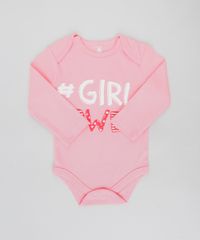 Body-Infantil---Girl-Power--Manga-Longa-Decote-Redondo-Rosa-9208117-Rosa_1