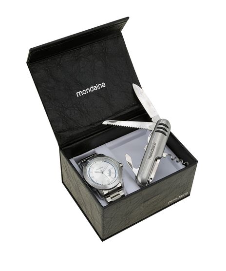 Kit-de-Relogio-Analogico-Mondaine-Masculino---Canivete-Suico---94934G0MKNE1K-Prateado-8506866-Prateado_1