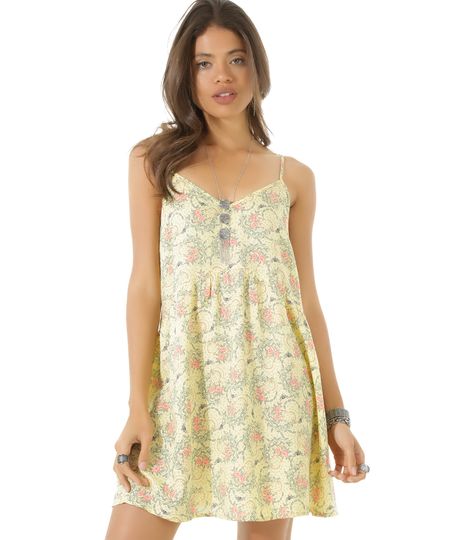 Vestido-Estampado-Floral-Amarelo-Claro-8358334-Amarelo_Claro_1