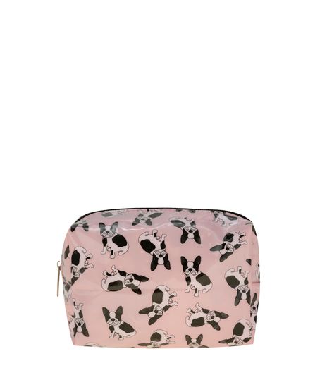 Necessaire-Estampada-de-Cachorros-Rosa-Claro-8488959-Rosa_Claro_1