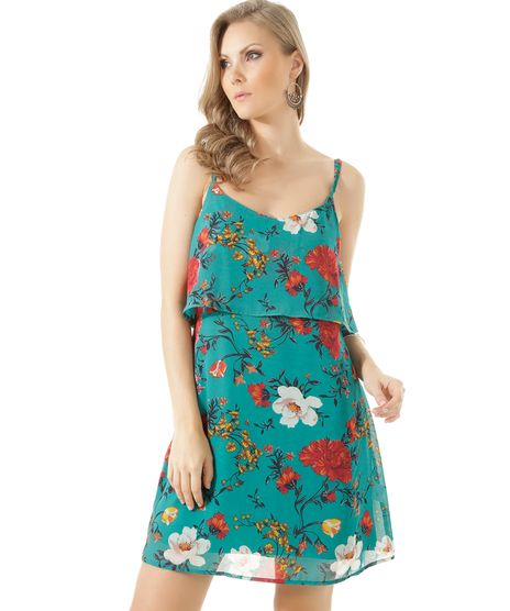 Vestido-Estampado-Floral-Verde-8386534-Verde_1