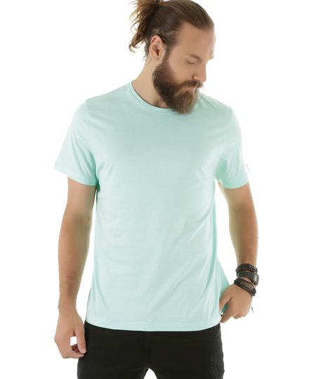 Camiseta-Basica-Verde-Claro-8472779-Verde_Claro_1 Camiseta-Basica-Verde-Claro-8472779-Verde_Claro_1