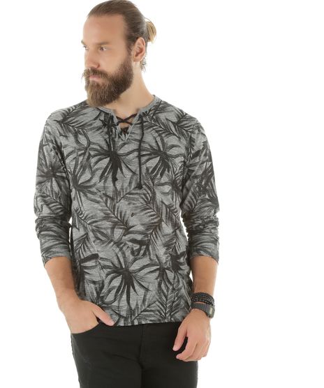 Camiseta-Estampada-de-Coqueiros-Cinza-Mescla-8450895-Cinza_Mescla_1
