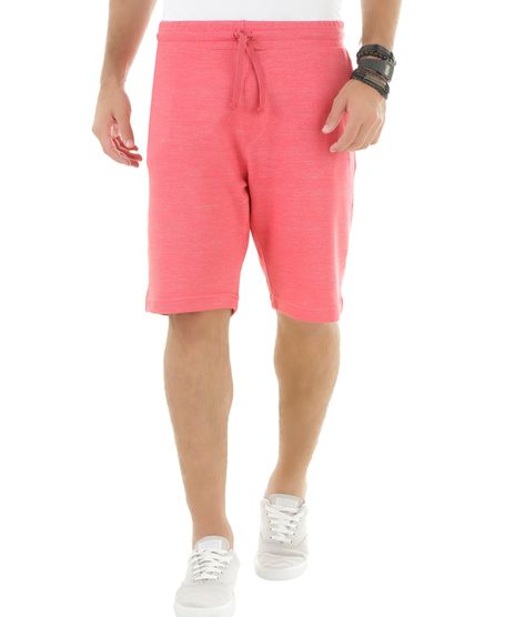 Bermuda-em-Moletom-Vermelha-8492843-Vermelho_1