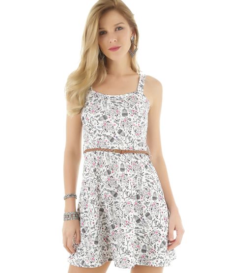 Vestido-Estampado-Floral-com-Cinto-Branco-8444599-Branco_1