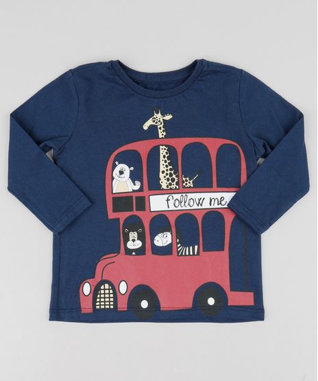 Camiseta-Infantil-Onibus-com-Animais-Manga-Longa-Gola-Careca-Azul-Marinho-9426402-Azul_Marinho_1