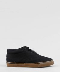 Tenis-Masculino-Cano-Alto-em-Lona-Preto-8542429-Preto_1