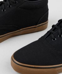 Tenis-Masculino-Cano-Alto-em-Lona-Preto-8542429-Preto_5