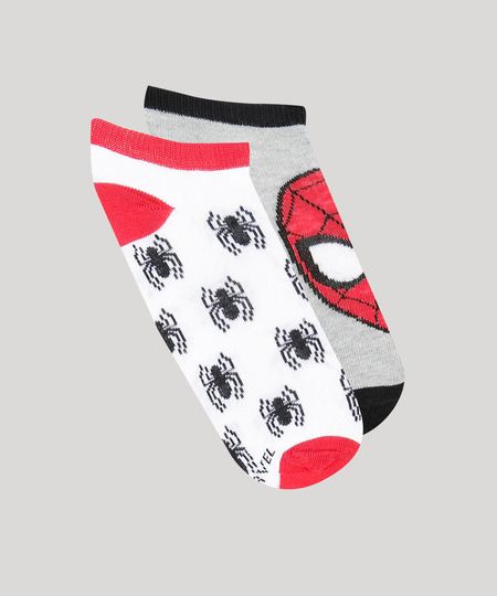 Kit-de-2-Meias-Infantis-Soquete-Homem-Aranha-Multicor-9146586-Multicor_1 Kit-de-2-Meias-Infantis-Soquete-Homem-Aranha-Multicor-9146586-Multicor_1