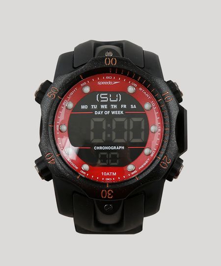 Relógio Cronógrafo Speedo Masculino - 11005G0EVNP1 Preto - Único Menor preço em Relógio Cronógrafo Speedo Masculino - 11005G0EVNP1 Preto - Único