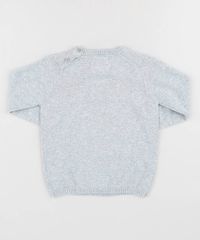 Sueter-Infantil-Tigre-em-Trico-Cinza-Mescla-9358479-Cinza_Mescla_2