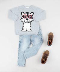 Sueter-Infantil-Tigre-em-Trico-Cinza-Mescla-9358479-Cinza_Mescla_3