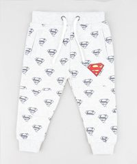 Calca-Infantil-Super-Homem-em-Moletom-Cinza-Mescla-Claro-9358065-Cinza_Mescla_Claro_1