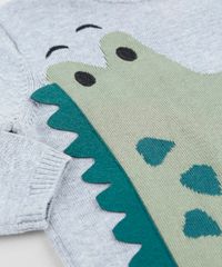 Sueter-Infantil-Jacare-em-Trico-Cinza-Mescla-9358478-Cinza_Mescla_5