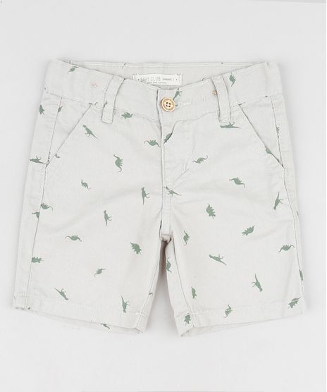Bermuda-Infantil-Estampada-de-Dinossauros-Bege-9469801-Bege_1
